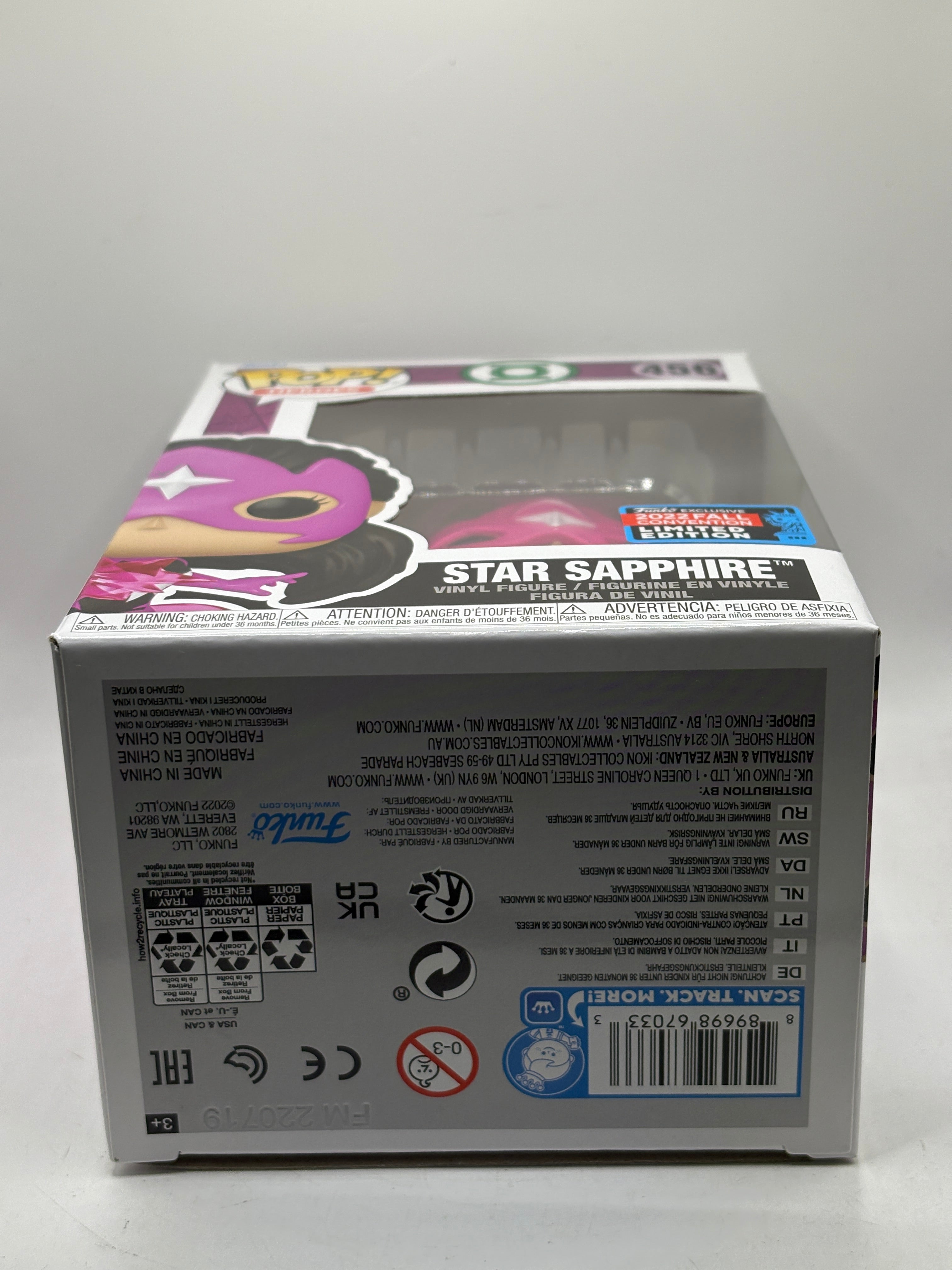 Funko POP! Heroes Green Lanterns #456 Star Sapphire 2022 Fall Convention, photo 6